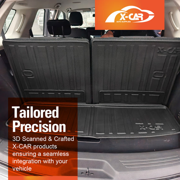 Boot Liners/ Back Seat Protector for Holden Colorado 7 2012-2016 Trunk Cargo Mats