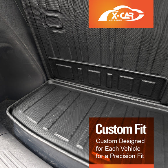 Boot Liners/ Back Seat Protector for Holden Colorado 7 2012-2016 Trunk Cargo Mats