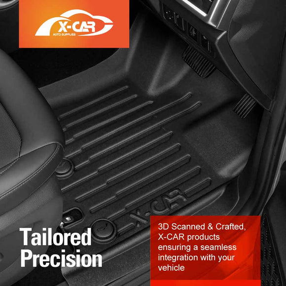 3D Floor Mats for JAC T9 Dual Cab 2024-Onwards All-Weather Car Liners