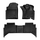 3D Floor Mats for JAC T9 Dual Cab 2024-Onwards All-Weather Car Liners-12