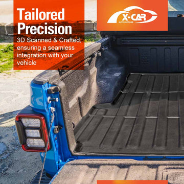 Tub Liner for Jeep Gladiator JT Series 2020-Onwards Heavy Duty Cargo Trunk Mat - 0