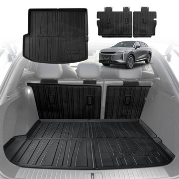 Boot Liner / Back Seat Protector for Chery Omoda 9 2025-Onwards All Weather Cargo Mat
