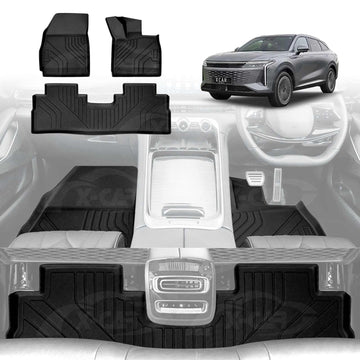 3D Floor Mats for Chery Omoda 9 2025-Onwards All-Weather Car Liners