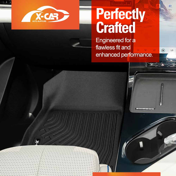 3D Floor Mats for Jaecoo J5 EV 2025-Onwards All Weather Car Liners