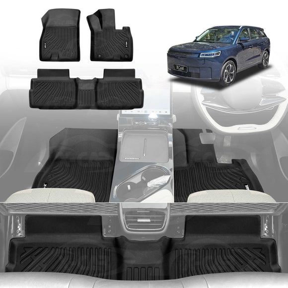 3D Floor Mats for Jaecoo J5 EV 2025-Onwards All Weather Car Liners