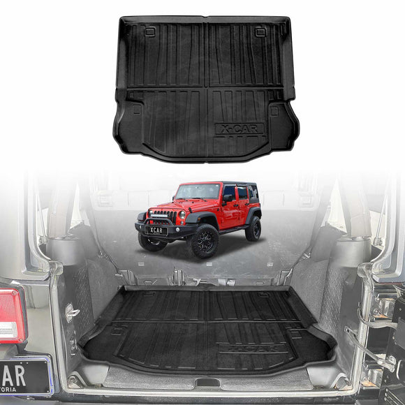 Boot Liner for Jeep Wrangler JK Series 4-Door 2007-2018