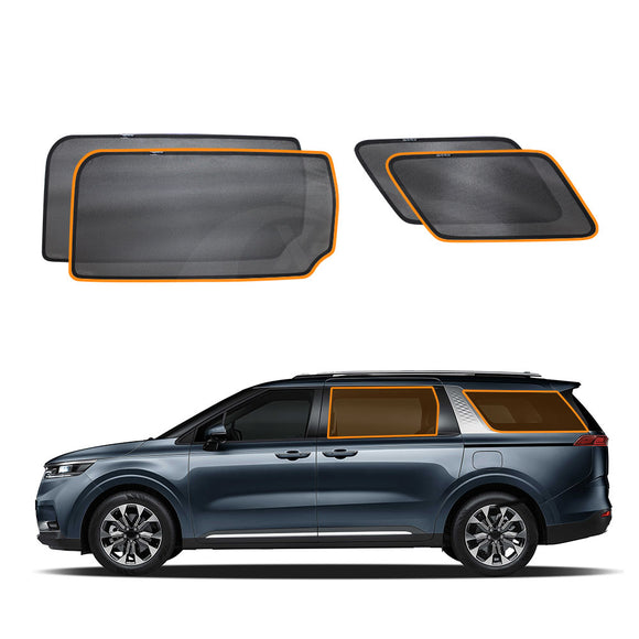 Window Sun Shades for Kia Carnival KA4 Series 2020-Onwards Rear Windscreen Blind Mesh