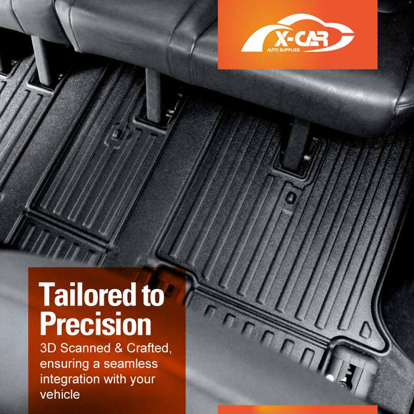 Floor Mats for Kia Carnival KA4 Series 2020-Onwards Heavy Duty All Weather Car Mats