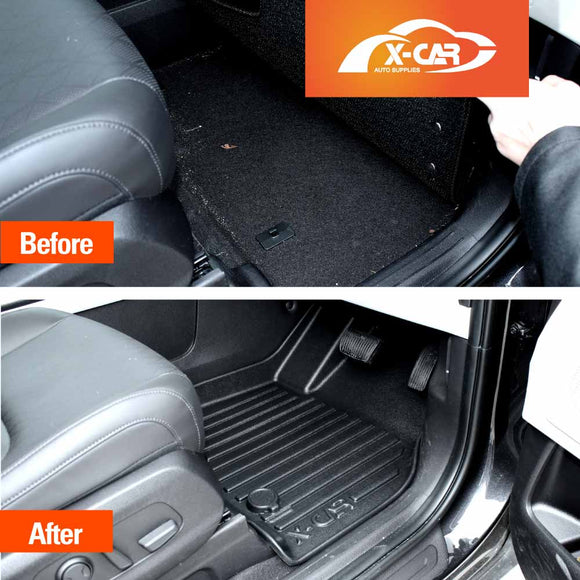 Floor Mats for Kia Carnival KA4 Series 2020-Onwards Heavy Duty All Weather Car Mats