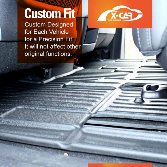 Floor Mats for Kia Carnival KA4 Series 2020-Onwards Heavy Duty All Weather Car Mats