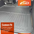 Boot Liner for Kia Carnival 2014-Onwards All Weather Cargo Mat-9