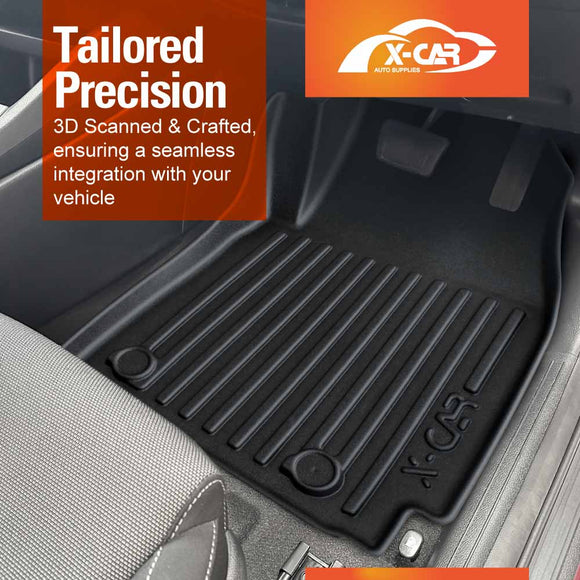 3D Floor Mats for Kia Cerato BD Series 2018-2024 All-Weather Car Liners