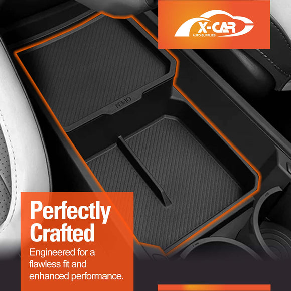 Centre Console Organiser for Kia EV3 2025-Onwards Armrest Tray Storage Box Cup Holder