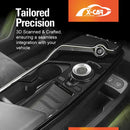 Gear Shift Frame Trim for Kia EV6 2021-Onwards Carbon Fiber Style Center Console Cover Protector Interior Accessories-2