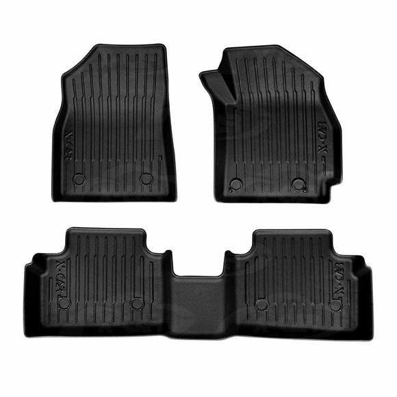 3D Floor Mats for Kia K4 2024-Onwards All-Weather Liners