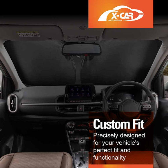 WindScreen  Sun Shade for Kia Picanto 2016-Onwards WindShield Blind