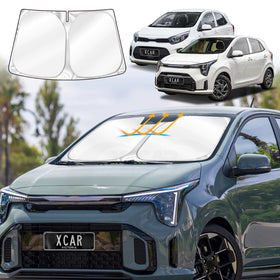 WindScreen  Sun Shade for Kia Picanto 2016-Onwards WindShield Blind