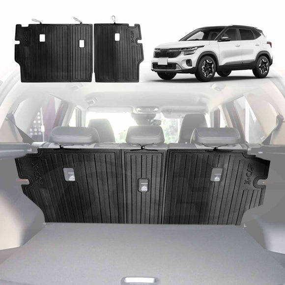 Boot Liner Back Seats Protector for Kia Seltos 2019-2022