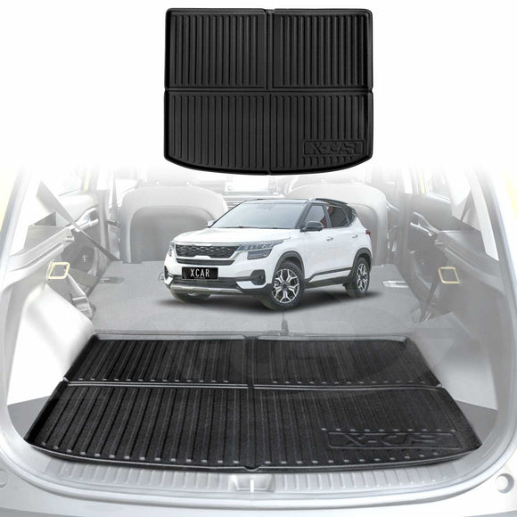 Boot Liner / Back Seat Protector for Kia Seltos 2022-Onwards All-Weather Cargo Mat
