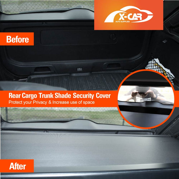 Retractable Cargo Cover for Hyundai Tucson 2021-2025 Canvas Trunk Luggage Security Shield Shade