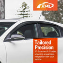 WeatherShields for Kia Cerato Hatch 2018-2024 Car Weather Shields-3