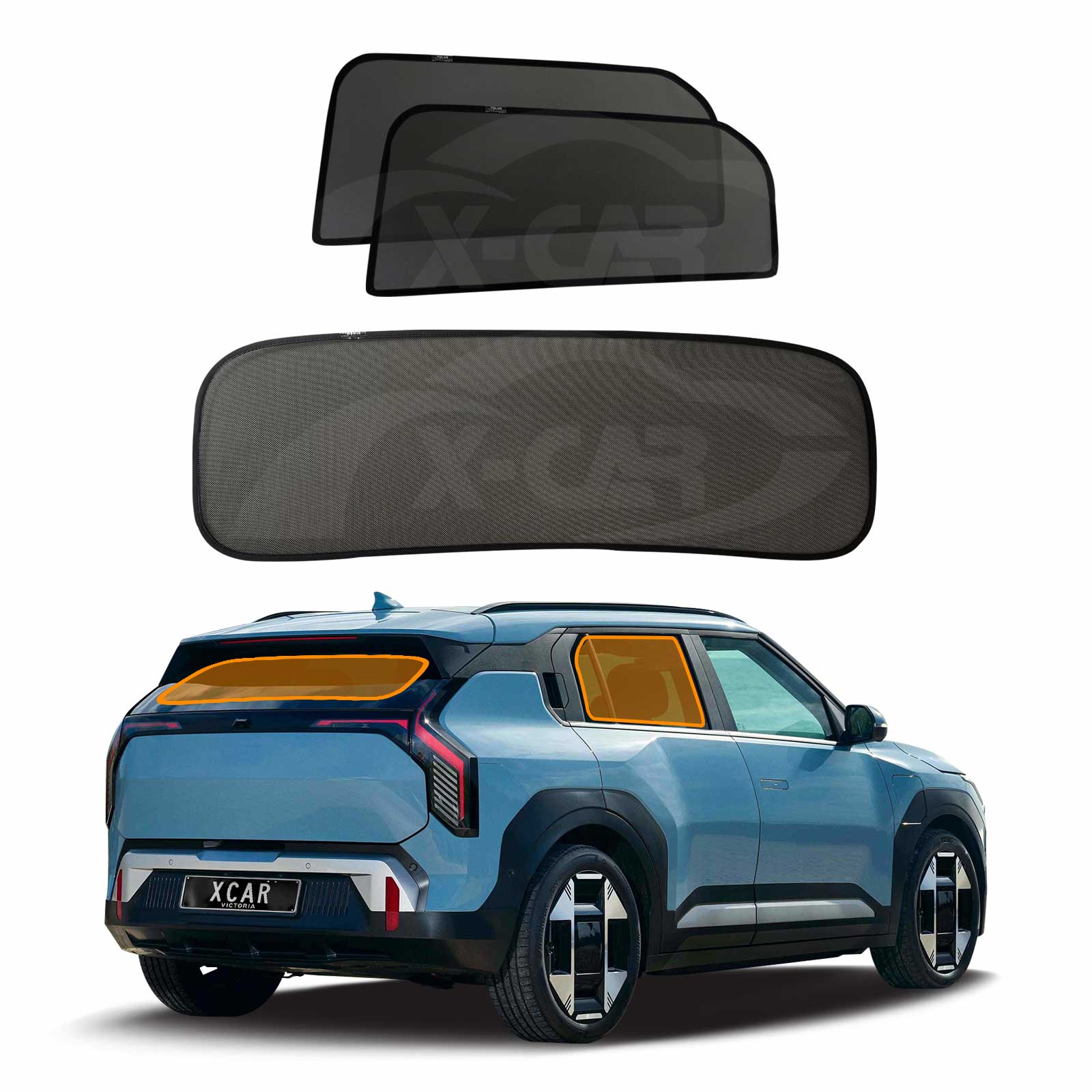 Window Sun Shade for Kia EV3 2025-Onwards | X-CAR