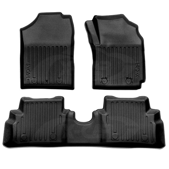 3D Floor Mats for Kia Picanto 2016-Onwards All-Weather Liners