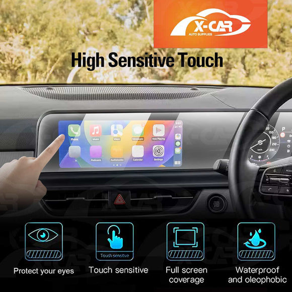 Screen Protector for Kia Seltos 2022-Onwards Touchscreen Anti-Scratch Film Cover