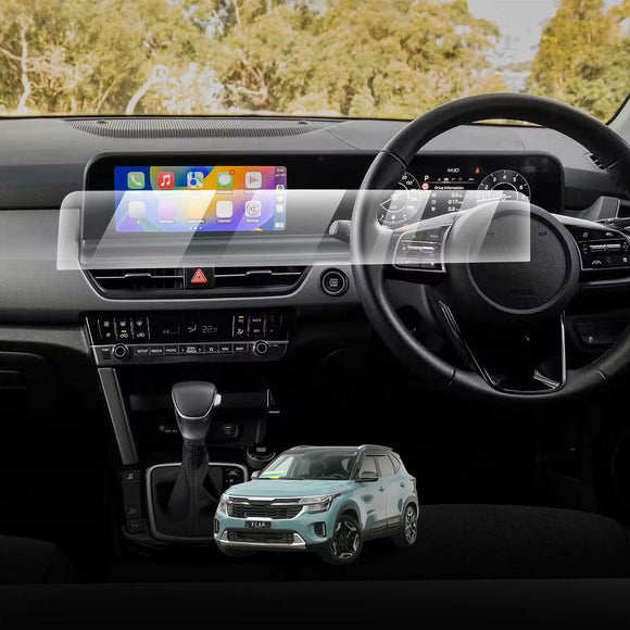 Screen Protector for Kia Seltos 2022-Onwards Touchscreen Anti-Scratch Film Cover