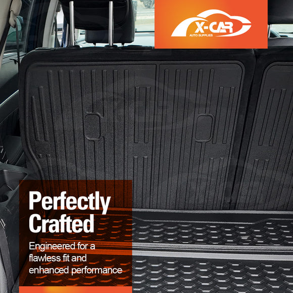 Boot Liner/ Back Seat Protector for Kia Sorento 2020-Onwards Trunk Cargo Mat Luggage Tray