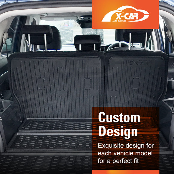 Boot Liner/ Back Seat Protector for Kia Sorento 2020-Onwards Trunk Cargo Mat Luggage Tray