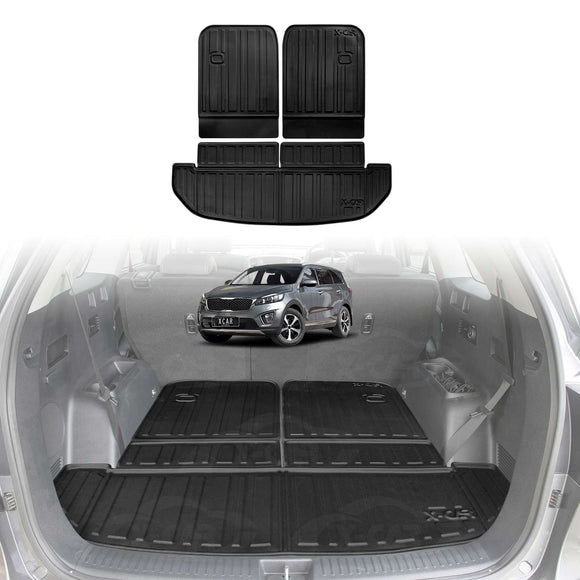 Boot Liners/ Back Seat Protector for Kia Sorento UM Series 2015-2020 Trunk Cargo Mat