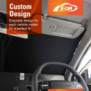 WindScreen Sun Shade for Kia Stonic 2020-Onwards Blocks UV Rays Foldable Custom Wind Screen Sun Visor Protector-6