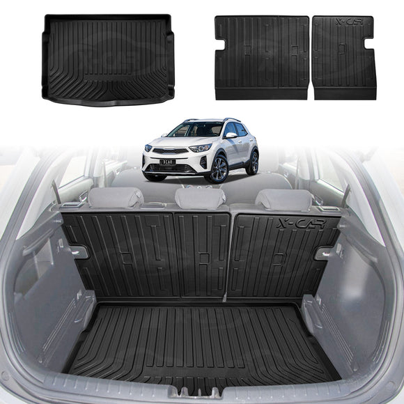 Boot Liner/Back Seat Protector for Kia Stonic 2020-2025 All Weather Car Mat