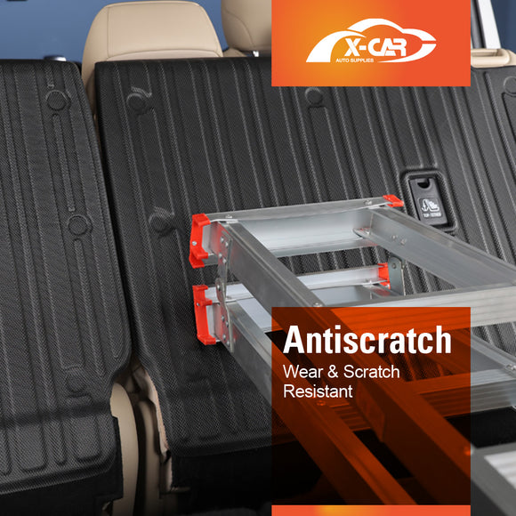 Boot Liner Back Seat Protector for Audi Q5 SQ5 2017-2025 All Weather Heavy Duty Cargo Car Trunk Kick Mats