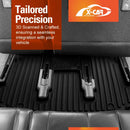 X-CAR 3D floor mats for Toyota Kluger 2021-onwards third row foot well.