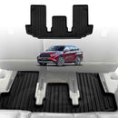 X-CAR 3D floor mat for Toyota Kluger 2021-onwards third row.