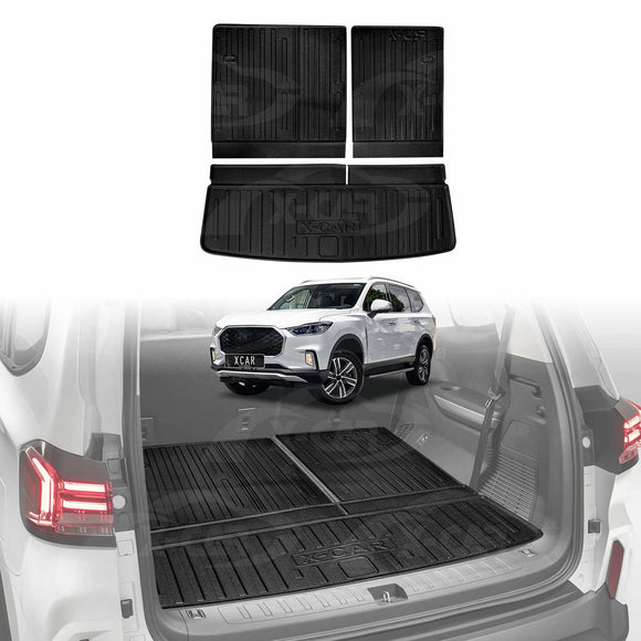 Boot Liner/ Back Seat Protector for LDV D90 2017-2024 All-Weather Car Mat