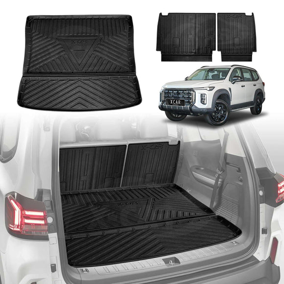 Boot Liner/ Back Seat Protector for LDV D90 2025-Onwards Cargo Trunk Mat Luggage Tray