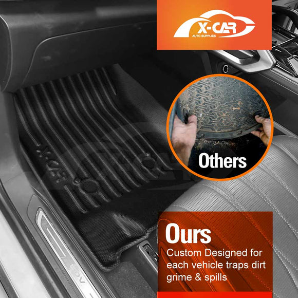 3D Floor Mats for LDV D90 2017-2024 All-Weather Car Liners