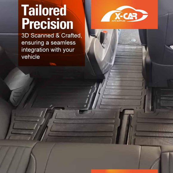 precision fit X-CAR 3D floor mats designed for LDV MIFA 9 interior protection
