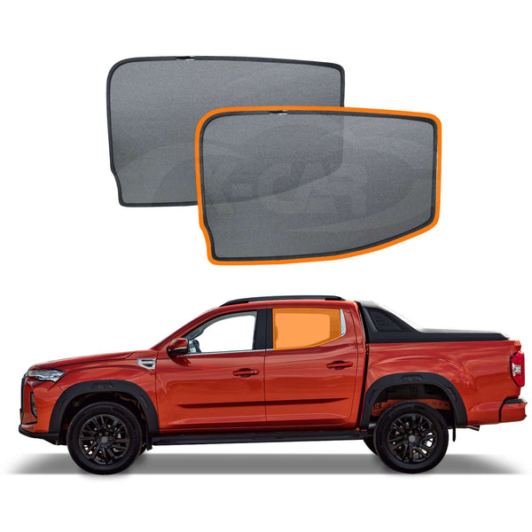 Rear Window Sun Shade for LDV T60 Ute 2017-2024 Magnetic Car Sun Blind Mesh