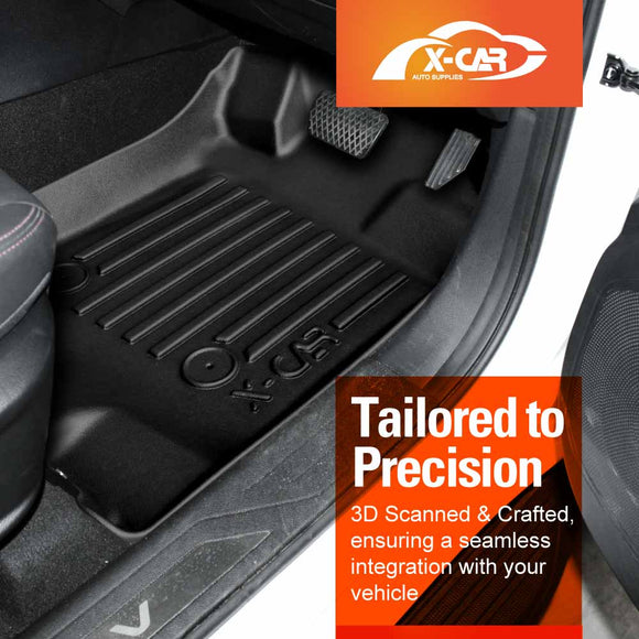 3D Floor Mats for LDV T60 AUTO 2017-Onwards All-Weather Car Liners