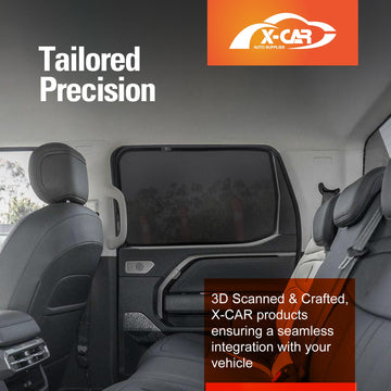 Rear Window Sun Shades for LDV Terron 9 Dual Cab 2025-Onwards Blind Mesh - 0