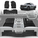 3D Floor Mats for LDV Terron 9 Dual Cab 2025-Onwards All Weather Car Liners-16