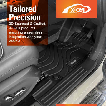 3D Floor Mats for LDV Terron 9 Dual Cab 2025-Onwards All Weather Car Liners - 0