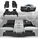3D Floor Mats for LDV Terron 9 Dual Cab 2025-Onwards All Weather Car Liners-1