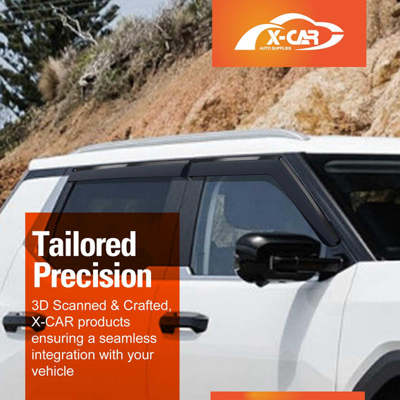 Weathershields for LDV Terron 9 Dual Cab 2025-Onwards Car Weather Shields