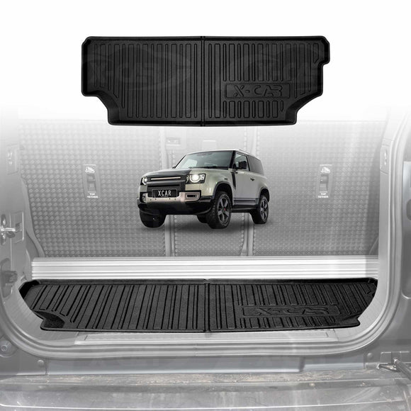 Boot Liner/Back Seat Protector for Land Rover Defender 90 2021-Onwards Cargo Trunk Mat