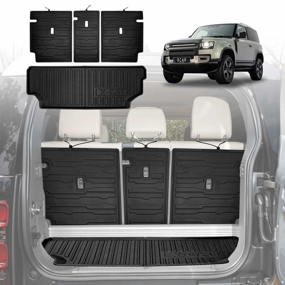 Boot Liner/Back Seat Protector for Land Rover Defender 90 2021-Onwards Cargo Trunk Mat